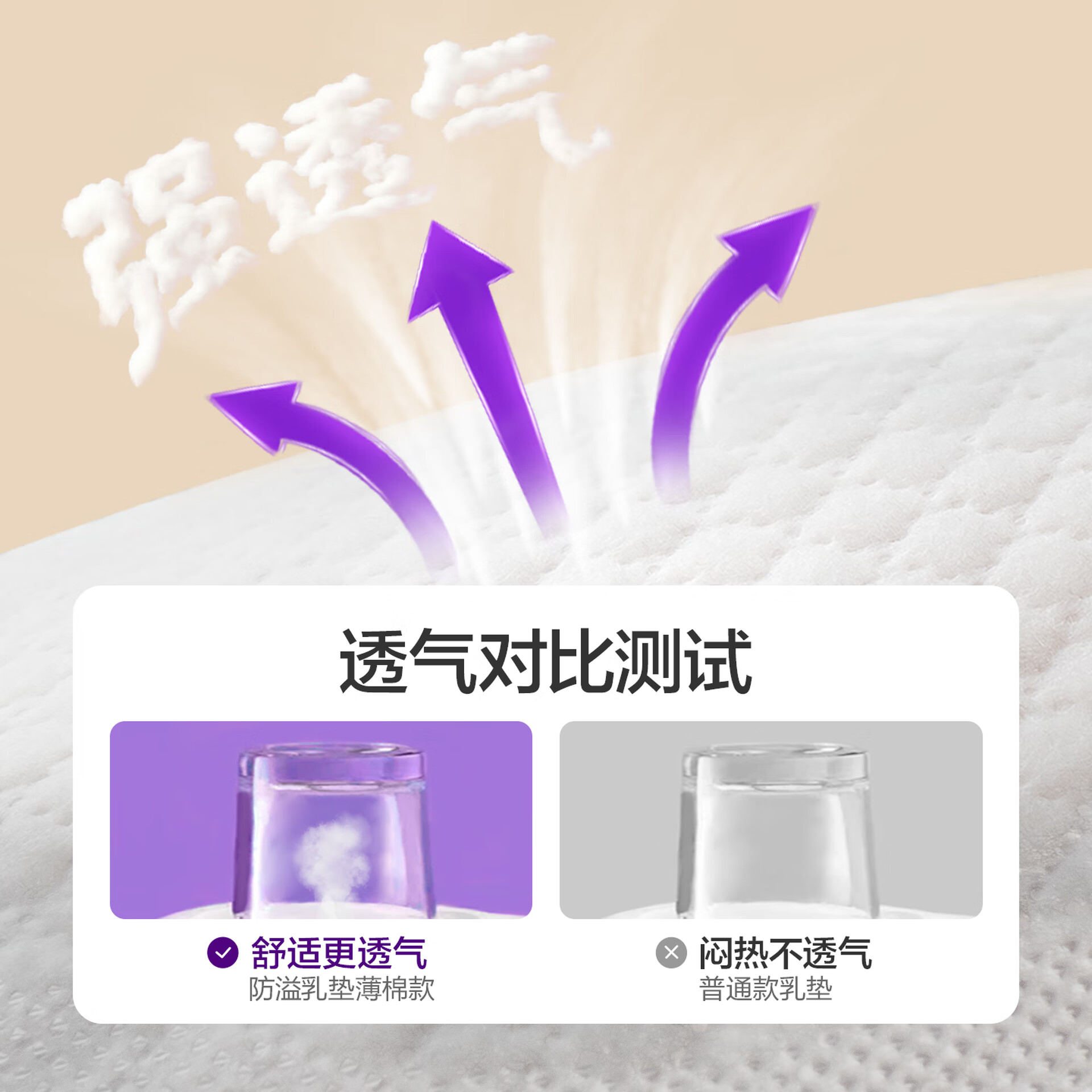 AVENT飞利浦新安怡 防溢乳垫哺乳期产后一次性棉透气防漏奶垫乳贴100片 - 图片 4