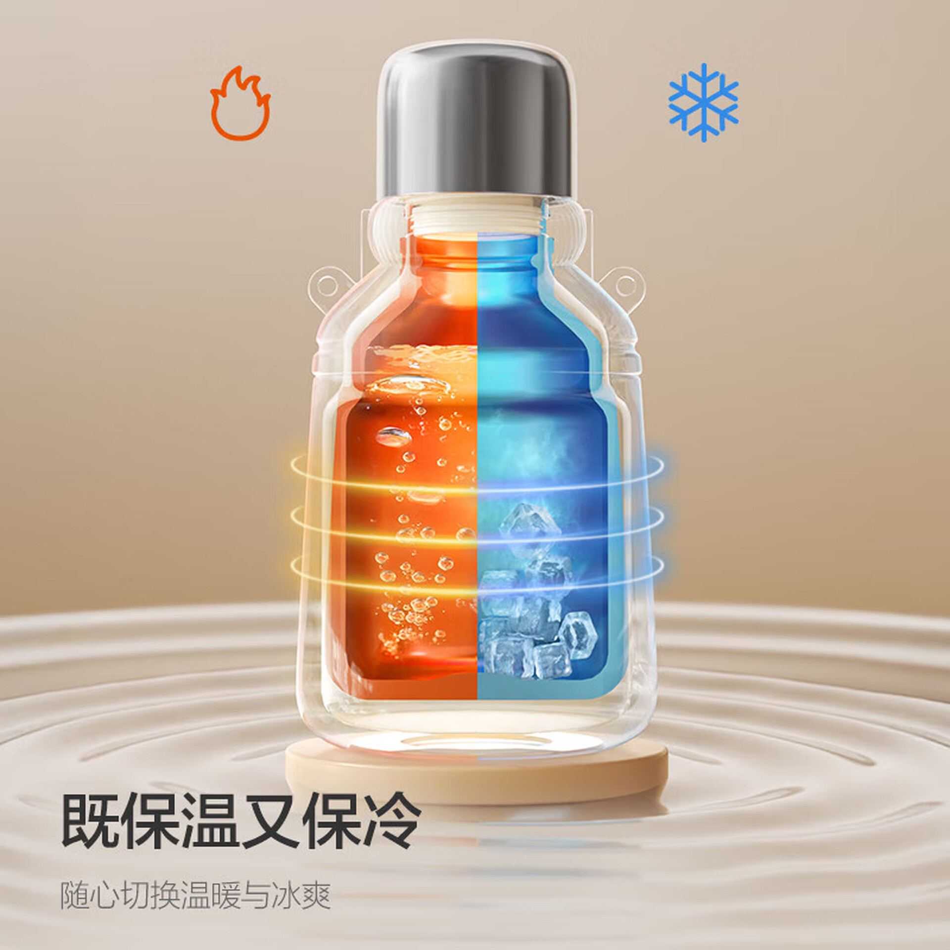 新安怡(AVENT)飞利浦新安怡儿童吸管保温大容量调奶器婴儿外出冲奶学生专业水杯 - 图片 5